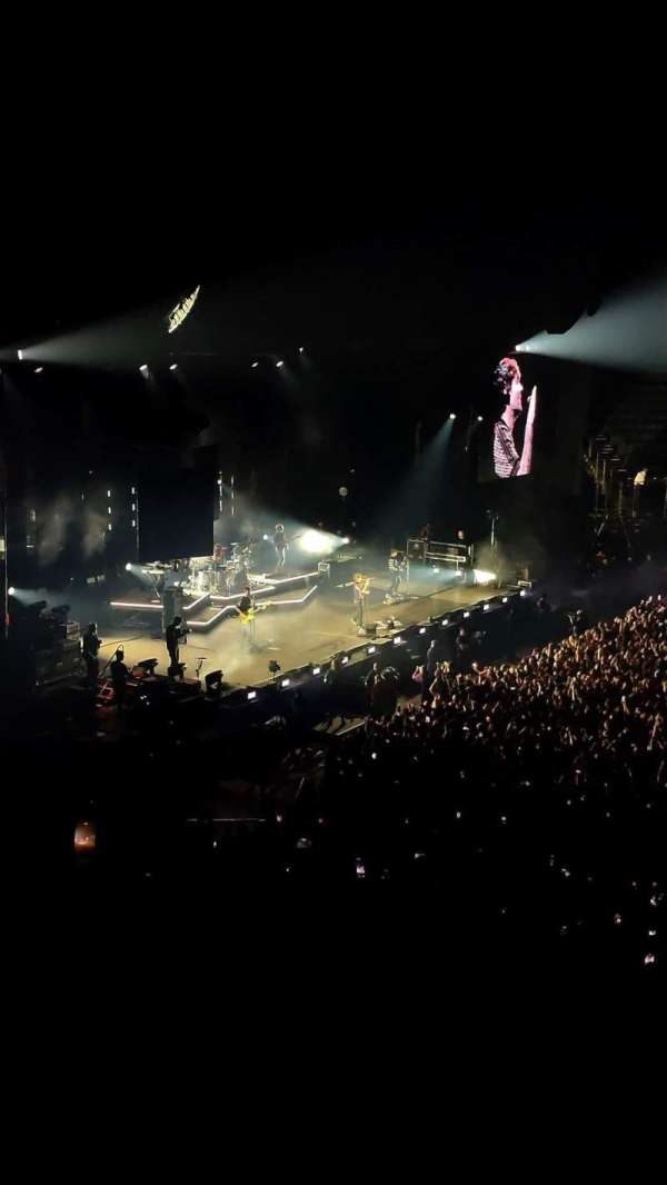 Accor Arena, bloc: Gradin O, rangée: 4, place: 11