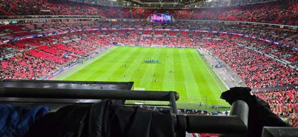 Wembley Stadium, bloc: 519, rangée: 12, place: 368