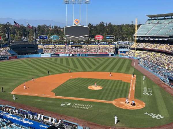 Dodger Stadium, bloc: 9RS, rangée: D, place: 3