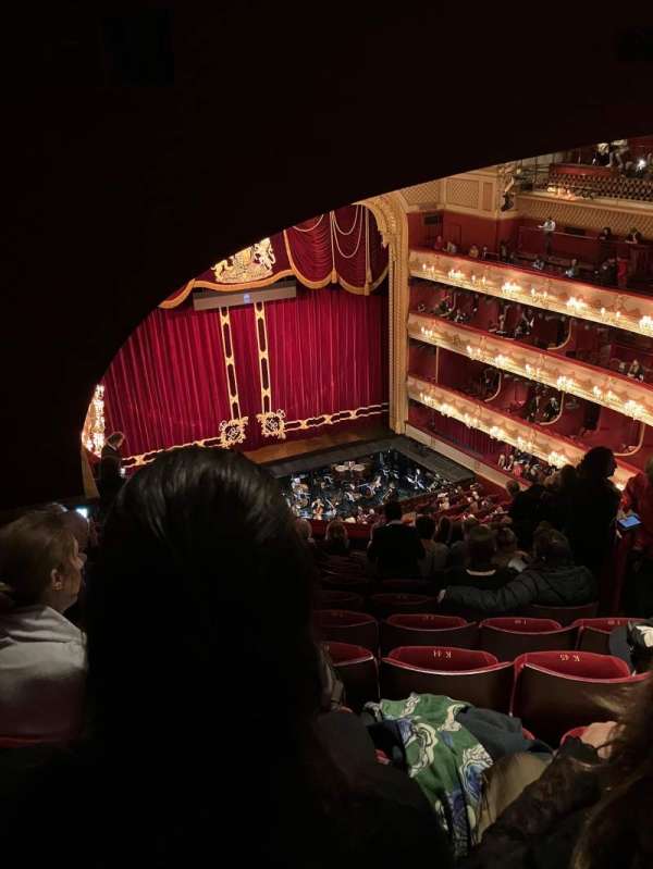 Royal Opera House, bloc: Amphitheater, rangée: N, place: 37