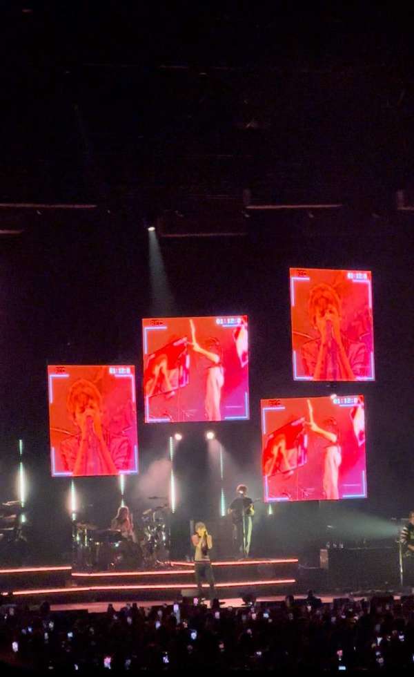 Accor Arena, bloc: Gradin R, rangée: 23, place: 4