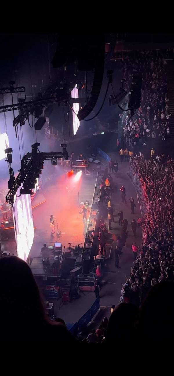 The O2, London, bloc: 402, rangée: D, place: 477