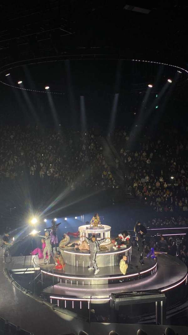 Accor Arena, bloc: Gradin M, rangée: 10, place: 5