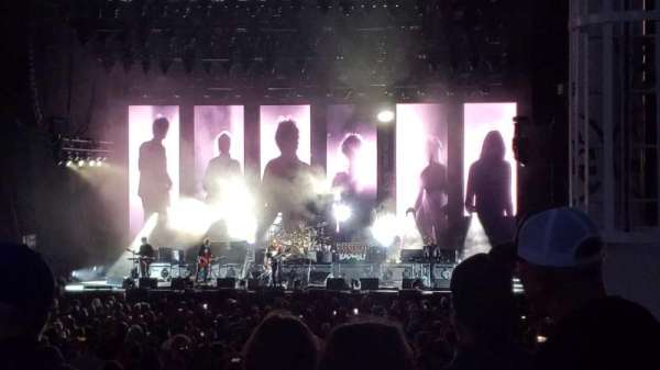 RBC Amphitheatre, bloc: 303, rangée: J, place: 2