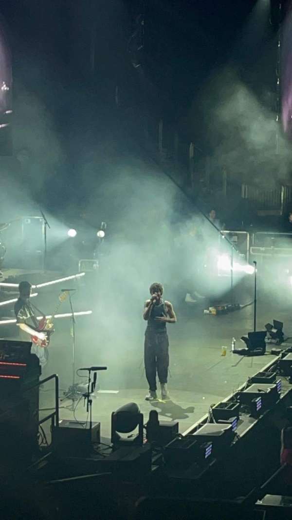 The O2, London, bloc: 101, rangée: N, place: 20