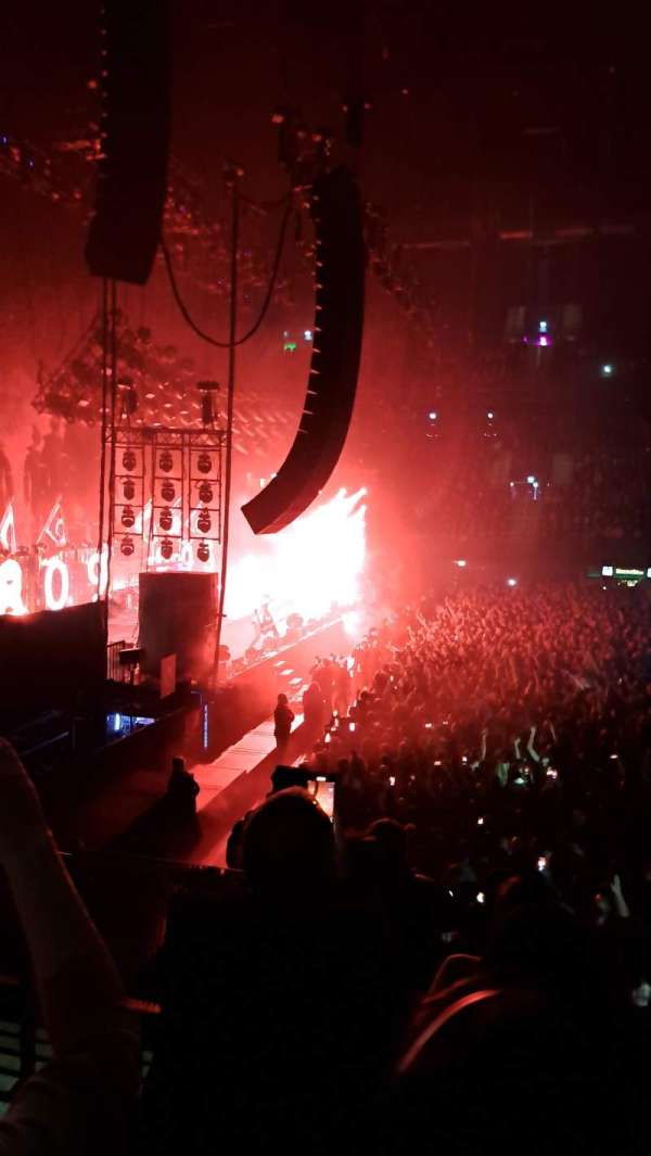 Ziggo Dome, bloc: 111, rangée: 5, place: 387