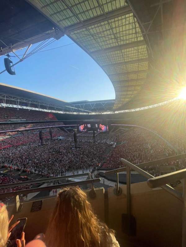 Wembley Stadium, bloc: 509, rangée: 2, place: 254