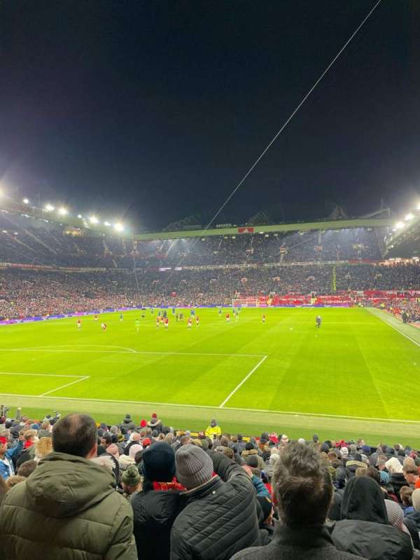 Old Trafford, bloc: W208, rangée: 5, place: 129