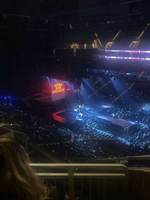 Barclays Center, bloc: 221, rangée: 5, place: 1