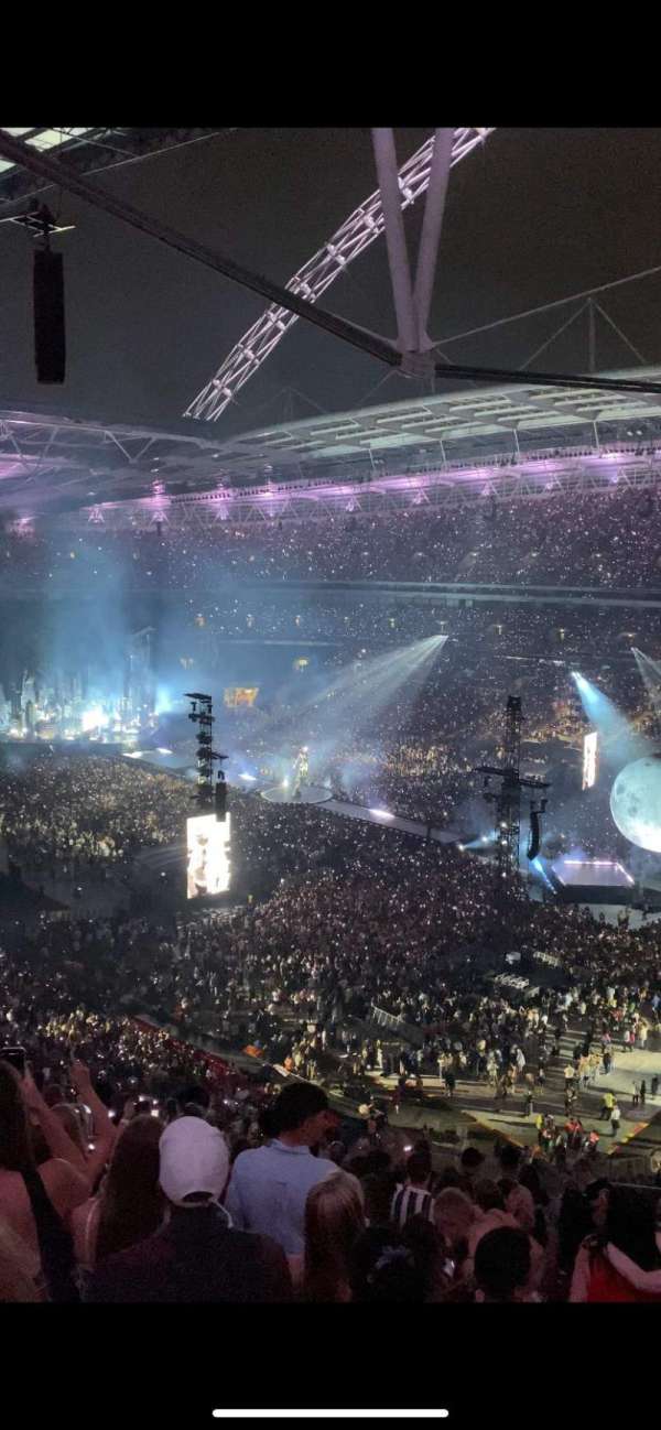 Wembley Stadium, bloc: 520, rangée: 16, place: 200-201
