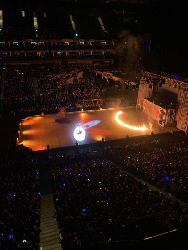 The O2, London, bloc: 419, rangée: A, place: 892