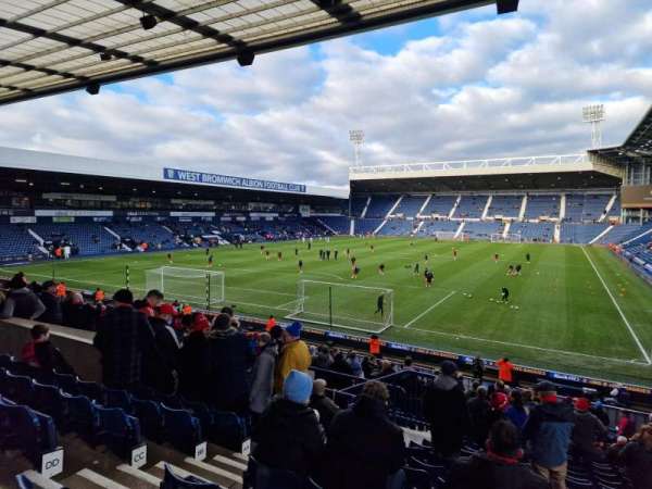 The Hawthorns, bloc: A1, rangée: GG, place: 11