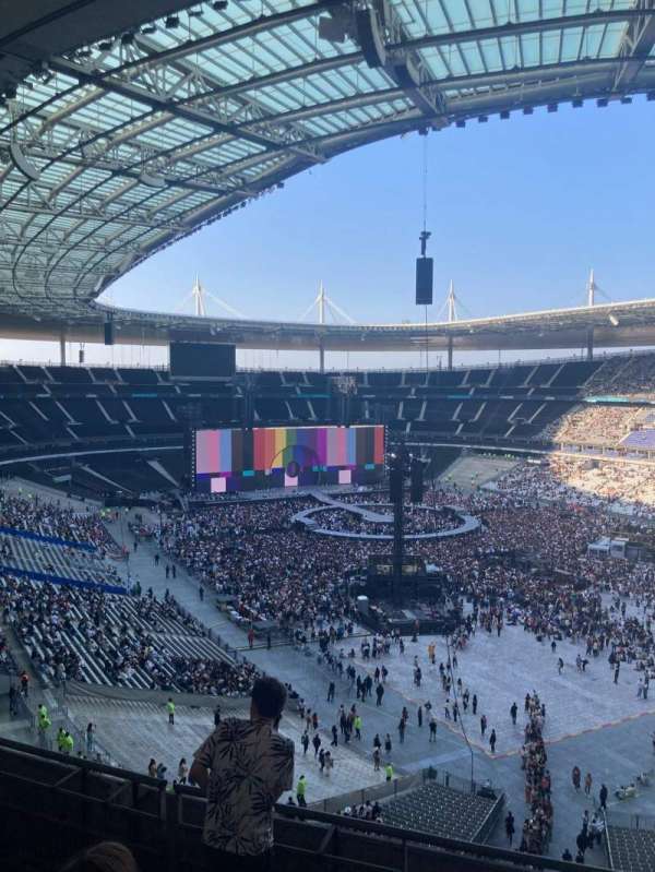 Stade de France, bloc: X12, rangée: 65, place: 7