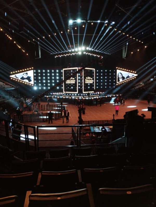 Accor Arena, bloc: Gradin U, rangée: 19, place: 21