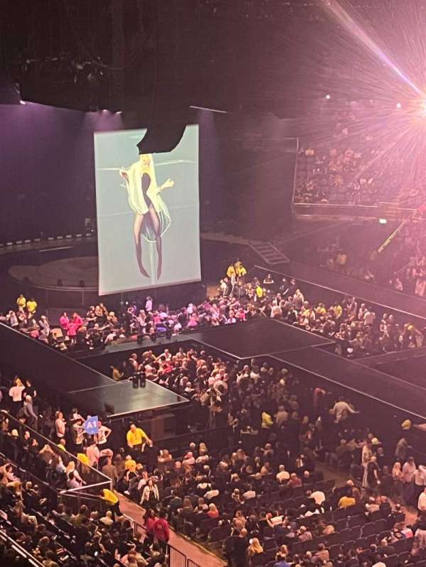 The O2, London, bloc: 407, rangée: A, place: 614