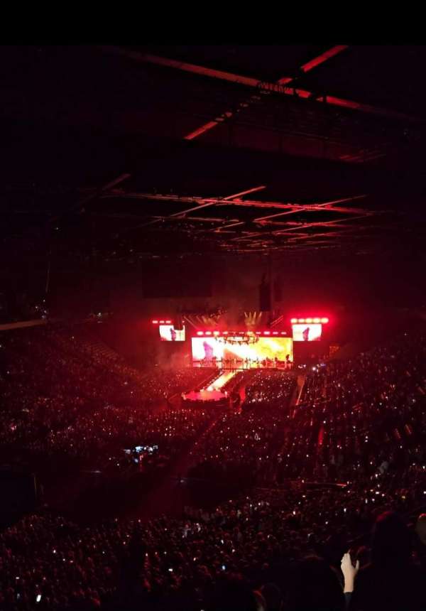 Accor Arena, bloc: Balcon B, rangée: 91, place: 1