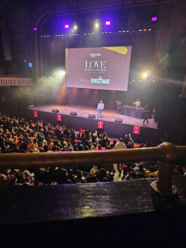 The Tabernacle, bloc: 203, rangée: A, place: 6