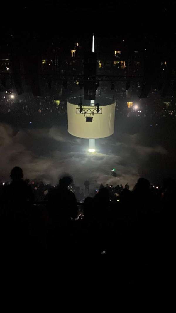 Accor Arena, bloc: Balcon P, rangée: 86, place: 03