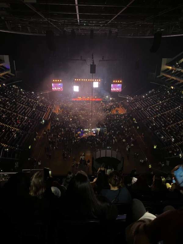 The O2, London, bloc: 411, rangée: N, place: 42