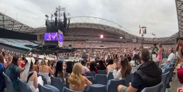 Accor Stadium, bloc: 103, rangée: 22, place: 14