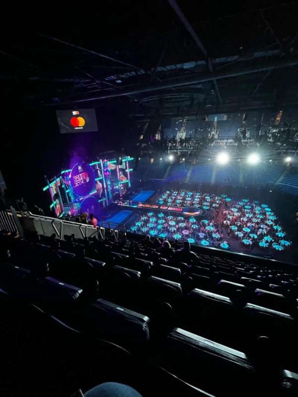The O2, London, bloc: 404, rangée: K, place: 549