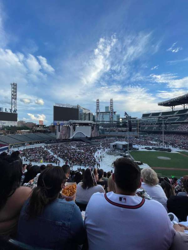 Truist Park, bloc: 235, rangée: 9, place: 5