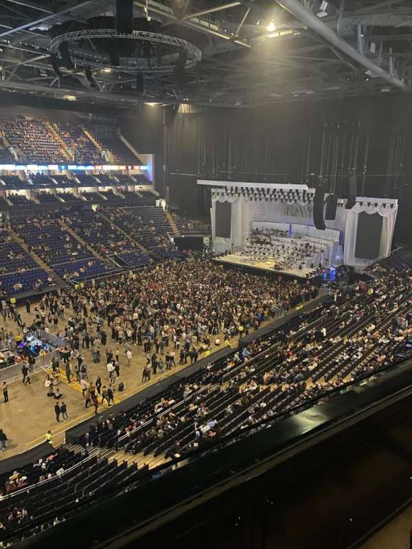 The O2, London, bloc: 417, rangée: B, place: 340