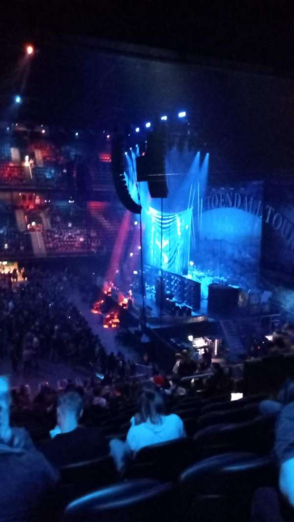 Ziggo Dome, bloc: 102, rangée: 16, place: 55