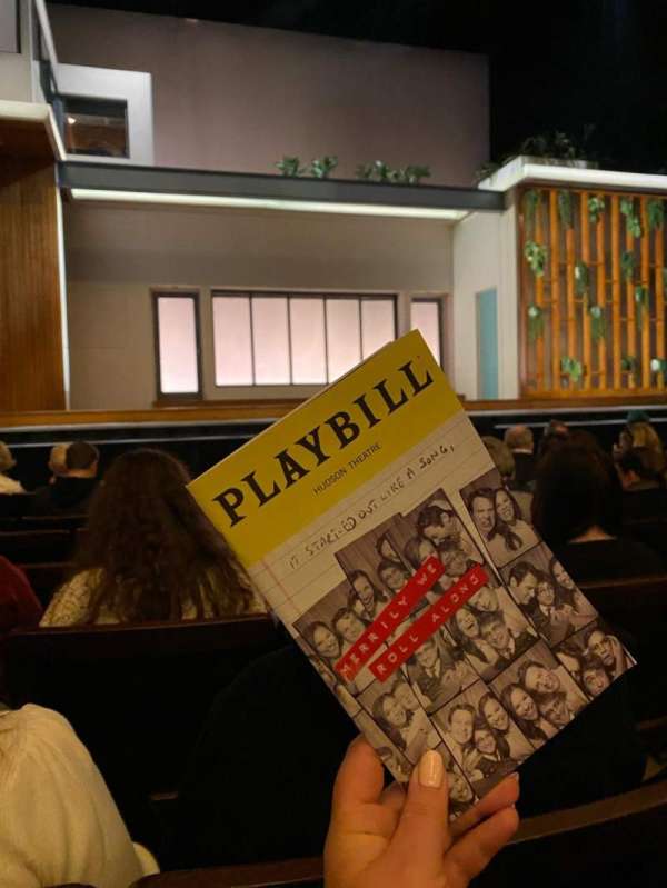 Hudson Theatre, bloc: Orchestra C, rangée: G, place: 108