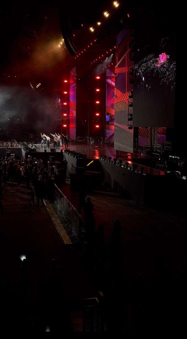 Accor Arena, bloc: 116, rangée: 22, place: 11