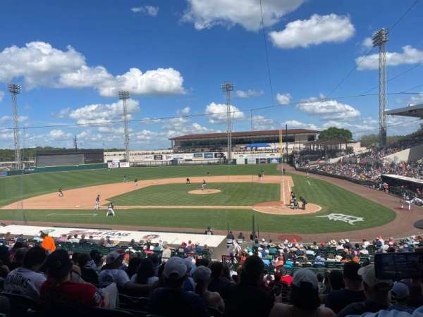 Joker Marchant Stadium, bloc: 209, rangée: N, place: 10
