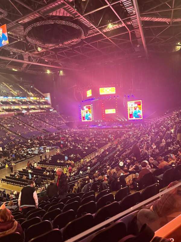 The O2, London, bloc: D109, rangée: ZZ, place: 95