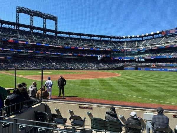 Citi Field, bloc: 109, rangée: 2, place: 5