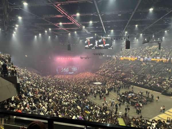Accor Arena, bloc: Balcon S, rangée: 86, place: 15