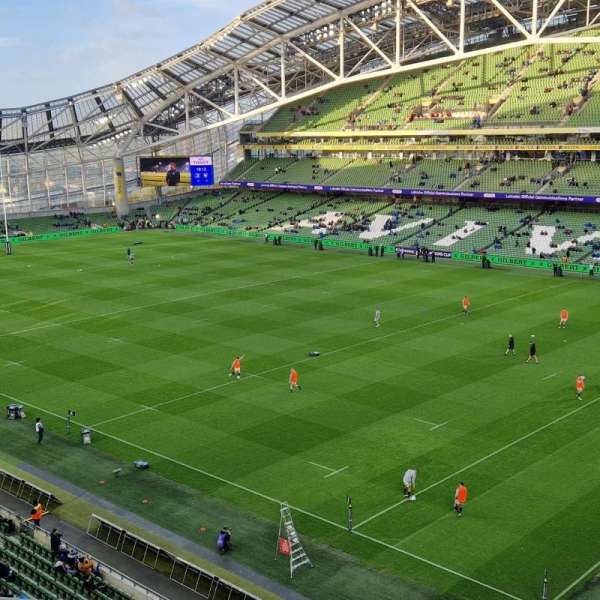 Aviva Stadium, bloc: 529, rangée: B, place: 15