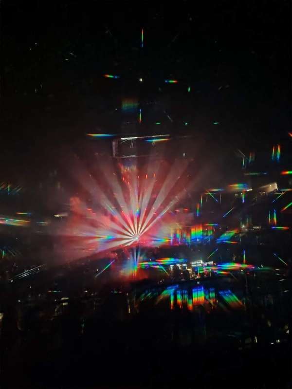 Accor Arena, bloc: Gradin U, rangée: 18, place: 23