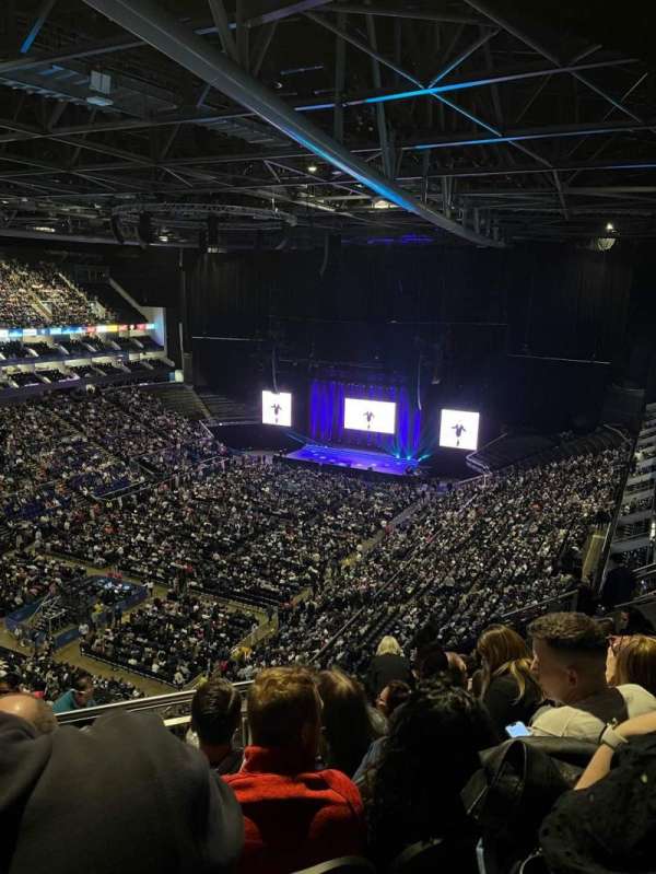 The O2, London, bloc: 415, rangée: L, place: 807