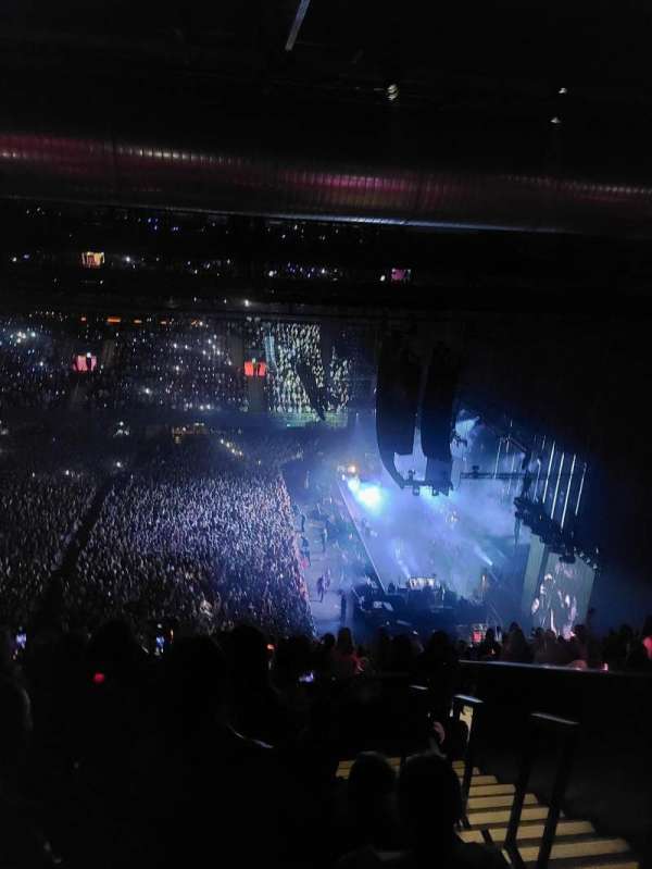 Ziggo Dome, bloc: 202, rangée: 12, place: 62