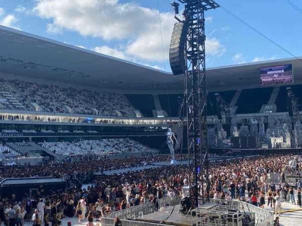 Stade de Bordeaux, bloc: 25, rangée: 17, place: 13