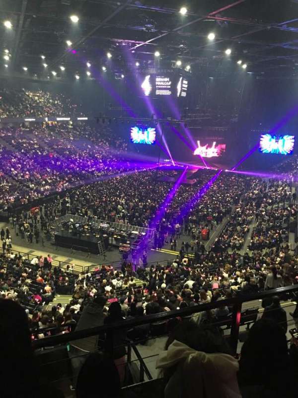 Accor Arena, bloc: Balcon B, rangée: 87, place: 09