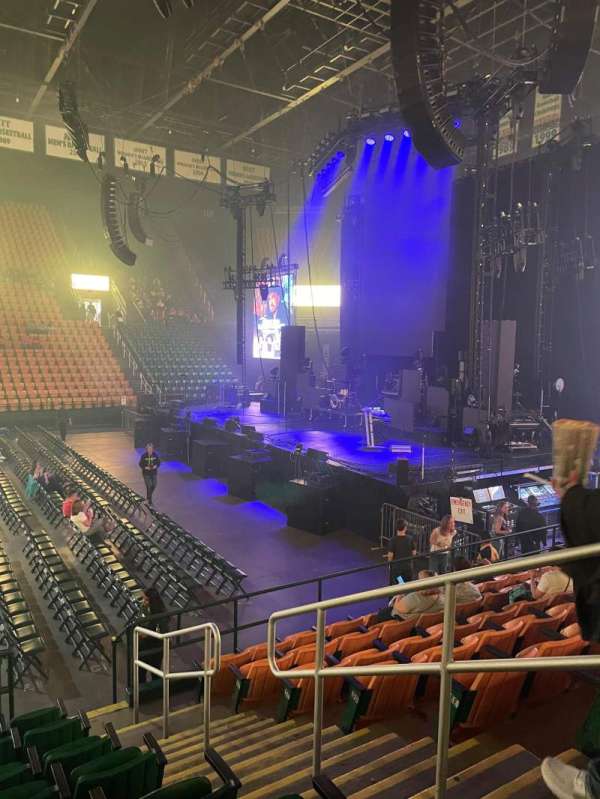 EagleBank Arena, bloc: 101, rangée: B, place: 3