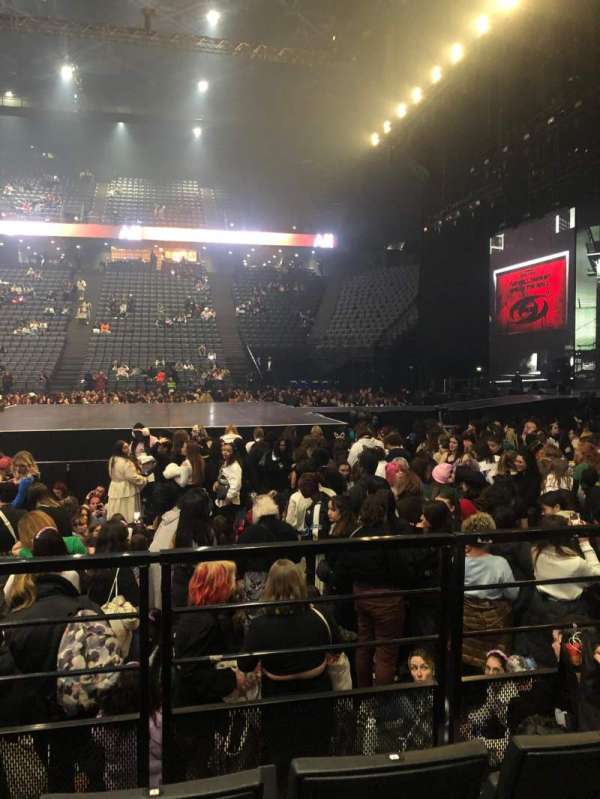 Accor Arena, bloc: Gradin G, rangée: 26, place: 1