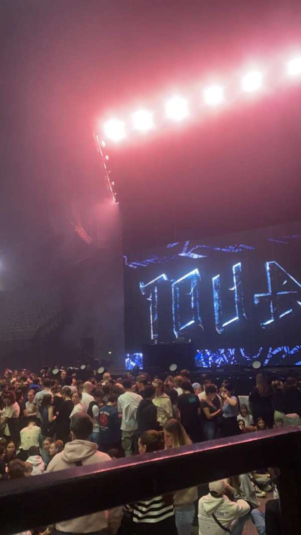 Accor Arena, bloc: Gradin G, rangée: 28, place: 5