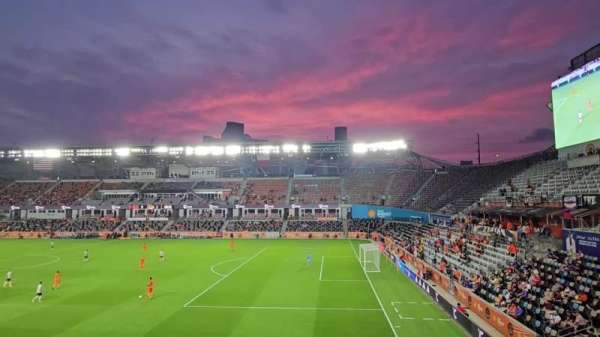 Shell Energy Stadium, bloc: 223, rangée: A, place: 4