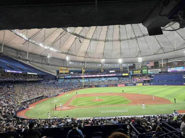 Tropicana Field, bloc: 112, rangée: RR, place: 8