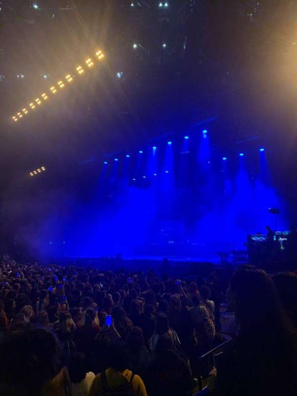 Accor Arena, bloc: Gradin G, rangée: 25, place: 2