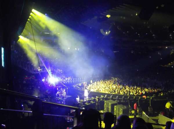 The O2, London, bloc: 117, rangée: 5, place: 525