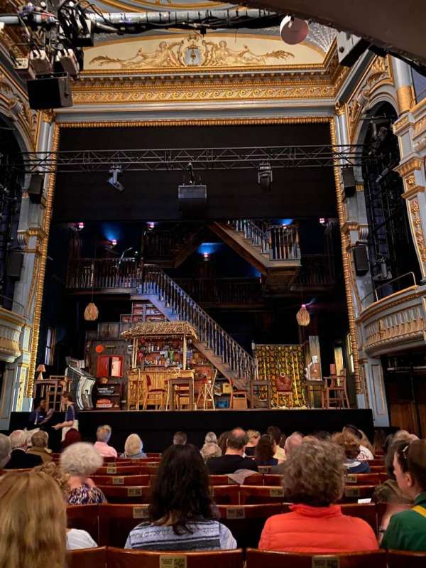 Harold Pinter Theatre, bloc: Stalls, rangée: M, place: 8