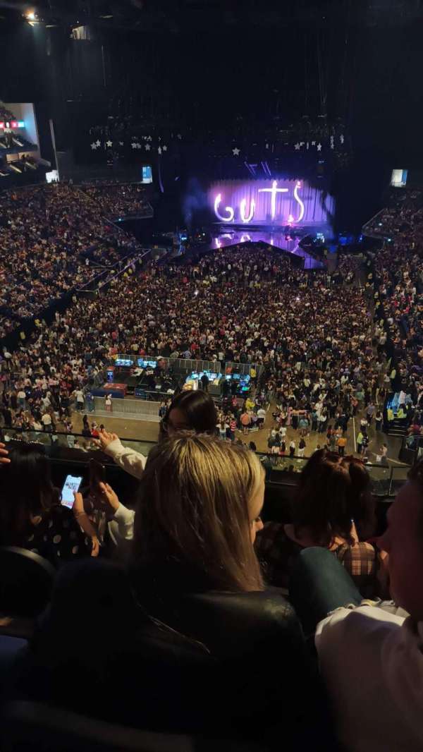 The O2, London, bloc: 412, rangée: C, place: 739