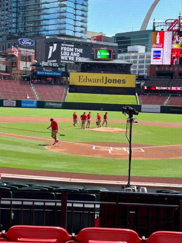 Busch Stadium, bloc: 150, rangée: 5, place: 11